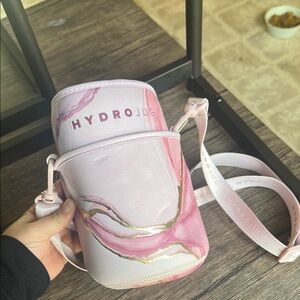 HydroJug Pink and Gold Sleeve